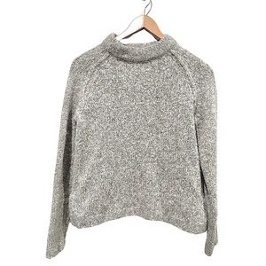 James Perse Merino Wool Camel Hair Blend Grey Knit Women’s Sweater Size 1 Small